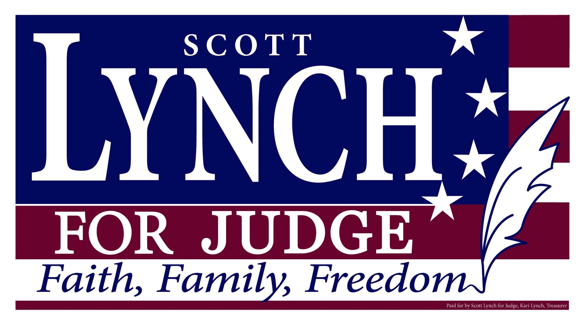 JUDGE SCOTT LYNCH = SWEARING IN CEREMONY